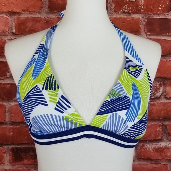 nike halter swim top